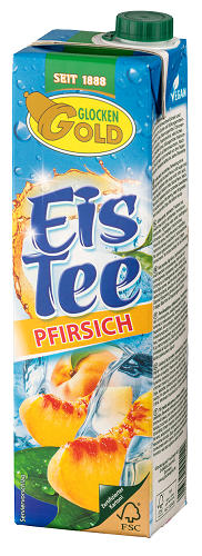 Eistee Pfirsich